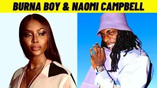 burna boy u0026 naomi campbell at met gala after party thrilling performance