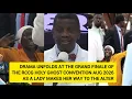 Drama unfolds at the Rccg Holy Ghost Convention finale as lady interrupts Pst Adeboye on the alter