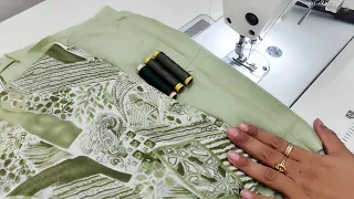 Palazzo का एकदम नया डिज़ाइन सबसे आसान तरीके से | Palazzo Pant Design with Fabric Patti 
