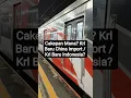Download Lagu BGINILAH PERBEDAAN INTERIOR KRL IMPORT BARU CHINA DAN KRL BARU BUATAN INDONESIA PT INKA ! #keretaapi