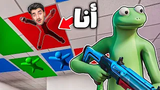جربت انا وهذا المتابع اغرب ماب موجود في فورتنايت.!😂(التخفي من القاتل)🔥