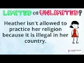 What is government Limited vs Unlimited
