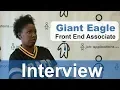 Giant Eagle Interview - Front End Associate