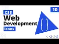 10 CSS Icons CSS Bangla Tutorial CSS3 Bangla Tutorial Complete Web Development Course