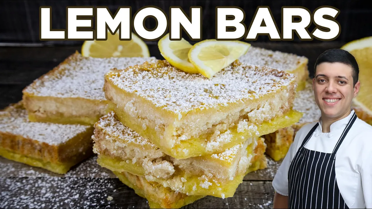 How to Make Classic Lemon Bars   Easy Lemon Dessert Recipe by Lounging with Lenny