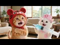 Lagu A Little White Nurse Comes to the House! Tiger-Hat Kitten’s Funny and Heartwarming Cute Daily Life