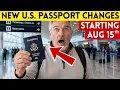 New Passport Rules For Seniors Starting Aug 2026 Don t Get DENIED