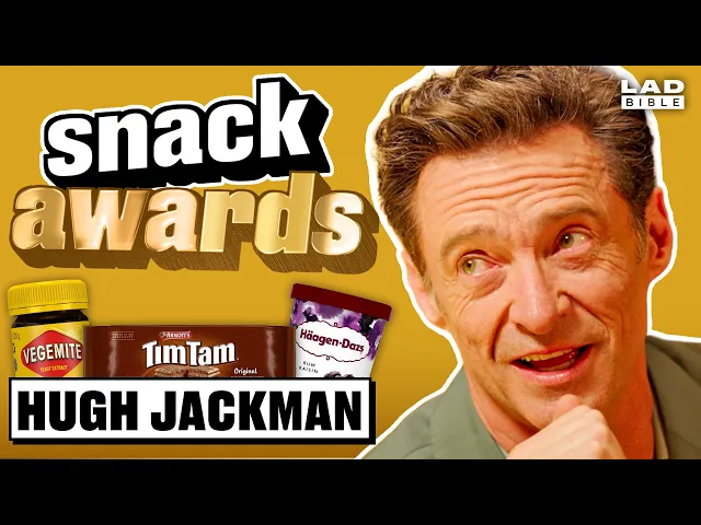 Video: Hugh Jackman Awards His Ultimate (Australian) Snack 🇦🇺🦘| Snack Awards