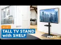 Height Adjustable TV Stand with Shelf MI-1877 Features