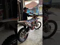 SUARANYA 🤩🔥 RAUNGAN KTM 250 EXC-F #shorts #short #ktm