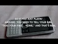 Drake - NOKIA (Lyrics)