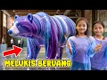 Download Lagu WOW ALUNA DAN AMANDA MELUKIS BERUANG GLOW IN THE DARK!! BISA NYALA DALAM GELAP!!