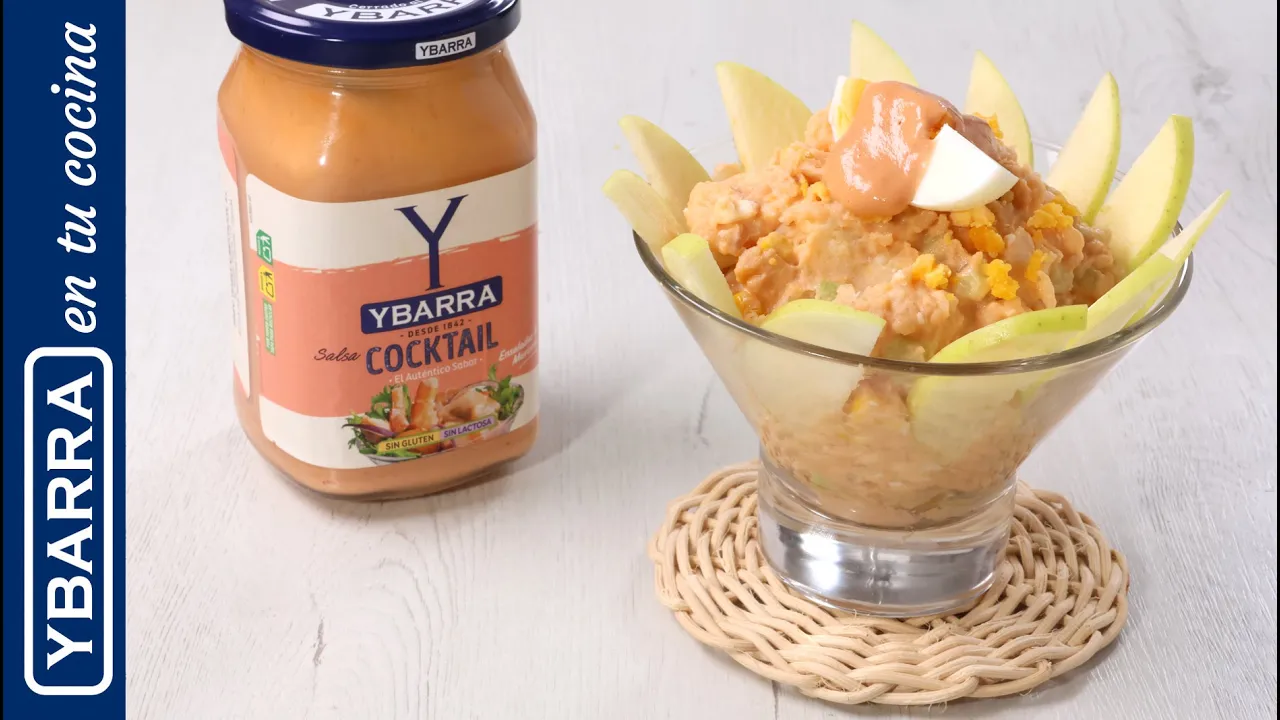 Recetas de Cocina Ybarra — Ybarra — Ensaladilla de Pepino y Manzana (YouTube video ad)