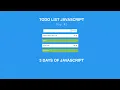Todo List JavaScript - HTML CSS