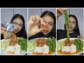 Download Lagu Makan Genjer rebus + daging mercon tanpa tulang #mukbang