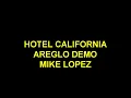 hotel california AREGLO demo