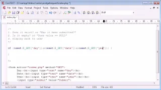 Beginner PHP Tutorial 69 Working with GET Variables