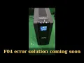 37 Error F04 in APC back ups pro 1500