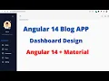 Angular 14 project from Scratch with Material UI Angular 14 Blog Application with Testycodeiz