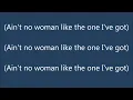 The Four Tops   Aint No Woman Like The One I Got Lyrics