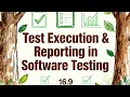 Test Execution Reporting in Software Testing