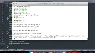 Problem Solving Track Objects Part 3 - Dot notation vs Square bracket notation