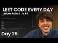 LeetCode every single day until I m a PRO - 63 Unique Paths II