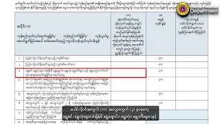 ၂၀၂၅-၂၀၂၆ သုံးလပတ် ကုန်သွယ်လုပ်ငန်းခွန်ကြေညာလွှာဖြည့်သွင်းပုံအဆင့်ဆင့်