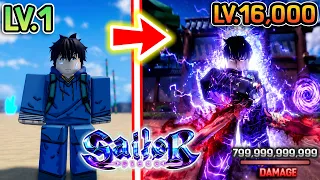 Sailor Piece เวล 1 ถึง 16000 ตอนเดียวจบ! | ซงจินวู ดาบคู่V2 เผ่าราชาแห่งเงา ตัน !
