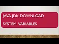 Class - 5 JAVA JDK SELENIUM INSTALLATION SYSTEM VARIABLES AWESOME