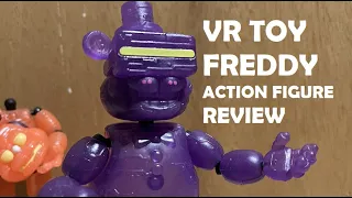 VR TOY FREDDY FUNKO FNAF ACTION FIGURE REVIEW - Five Nights at Freddy s Toys Merch Review