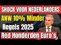 Shock voor Nederlanders  SVB verlaagt ANW met 10% – Ontdek hoe u honderden euro’s kunt redden!