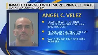 Florida prison inmate allegedly murdered cellmate in Santa Rosa Co State Attorney s Office