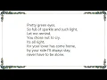 Ultrabeat - Pretty Green Eyes CJ Stone Radio Edit Lyrics
