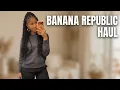 Banana Republic Factory Haul 2026 Germany Trip Prep Postpartum Wardrobe reset