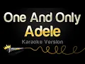 Download Lagu Adele - One And Only (Karaoke Version)