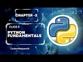 Python fundamentals chapter - 2 codewithvipanshi class 11