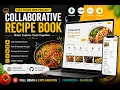 Collaborative Recipe Book Full Stack Web Project Node js MongoDB