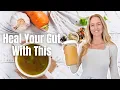 Chicken Bone Broth Recipe for Inflammation and Leaky Gut Slow Cooker Recipe