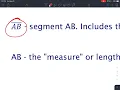 Geometry segment addition midpoints and bisectors