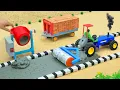 Download Lagu DIY Mini Tractor and Road Roller – Science Project to Build Concrete Roads by construction vehicle