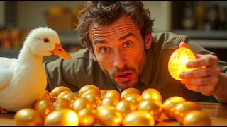 بطه بتبيض دهب ملهوش اخر و بتحول صاحبها الفقير لمليونير ملخص فيلم 