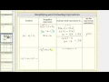 Simplify and Evaluate Algebraic Expressions 1