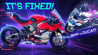 The Ducati is Fixed! But Is It Faster Than BMW?