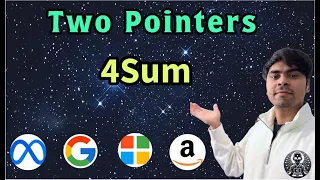 LeetCode 18 4Sum Python Solution Explained Two-Pointer Hashing AlgoYogi