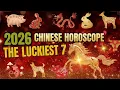 Lagu 7 LUCKIEST CHINESE ZODIAC for 2026 Year of the FIRE HORSE/Fengshui