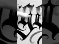 Los Angeles 213 Custom Chicano Script Lettering