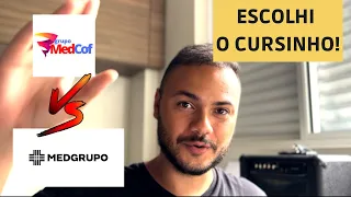 Qual curso é melhor? MEDCOF X MEDGRUPO! | rotina de um acadêmico de medicina