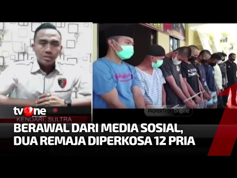 Berawal Dari Sosmed, 12 Pria Perkosa 2 Remaja di Bawah Umur di Konawe Selatan