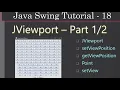 JViewPort and Content Panning Part Java Swing Tutorial